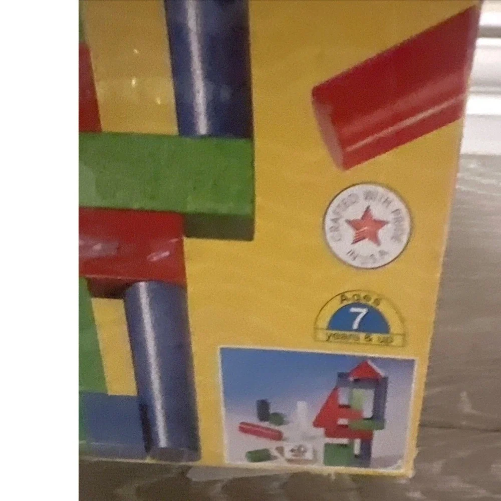 Vintage T.C. Timber Time Blocks Game 50-9151 New Sealed HABA Hardwood 1993 STEM